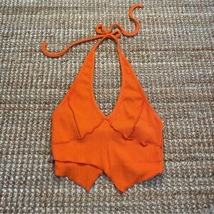 Halter crop top